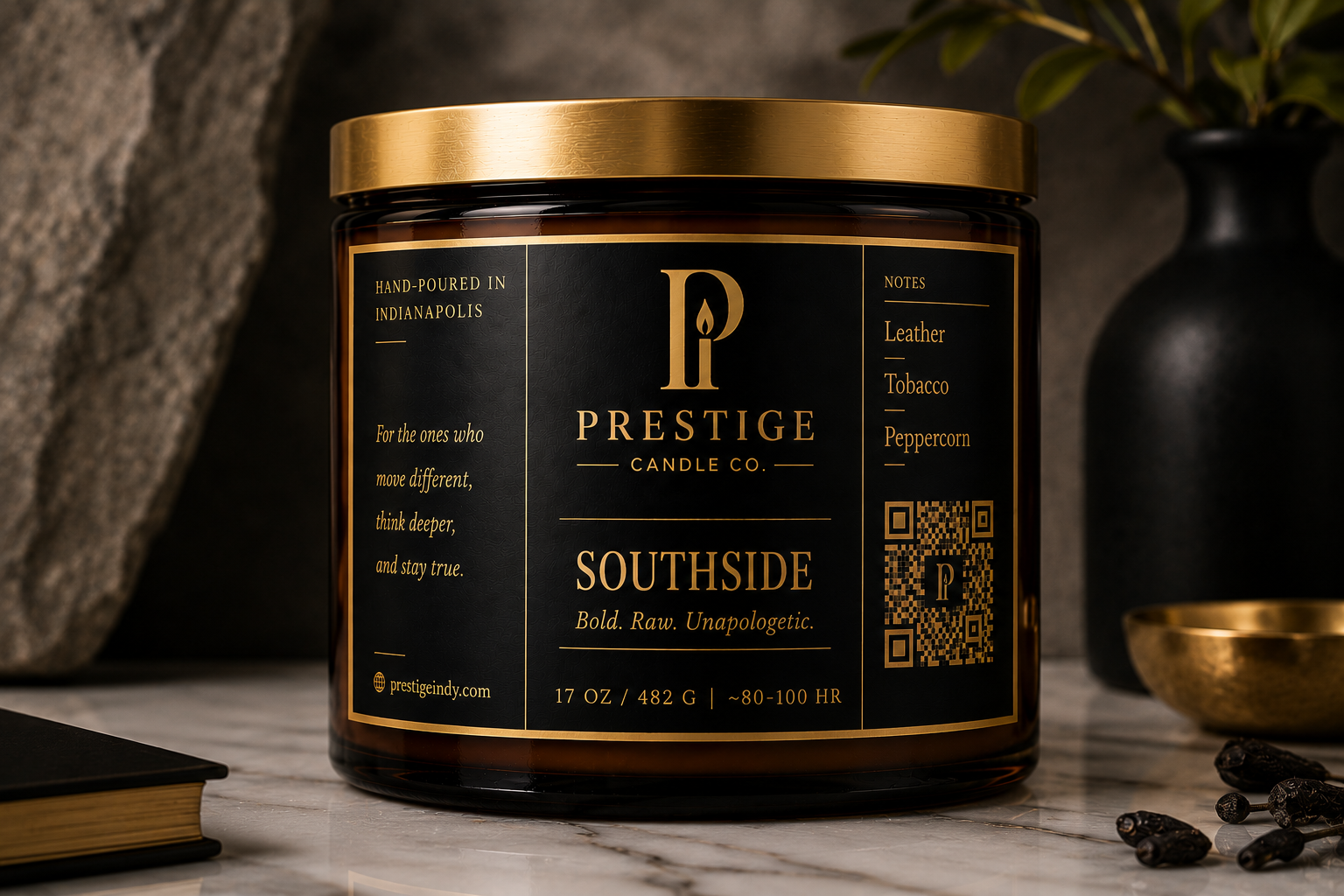 17oz 3-Wick Signature Soy Candle