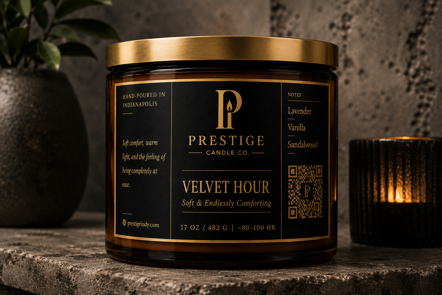 17oz 3-Wick Signature Soy Candle