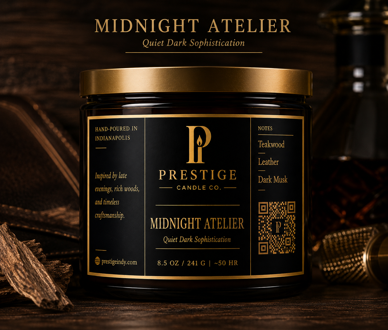 8.5oz Signature Soy Candle