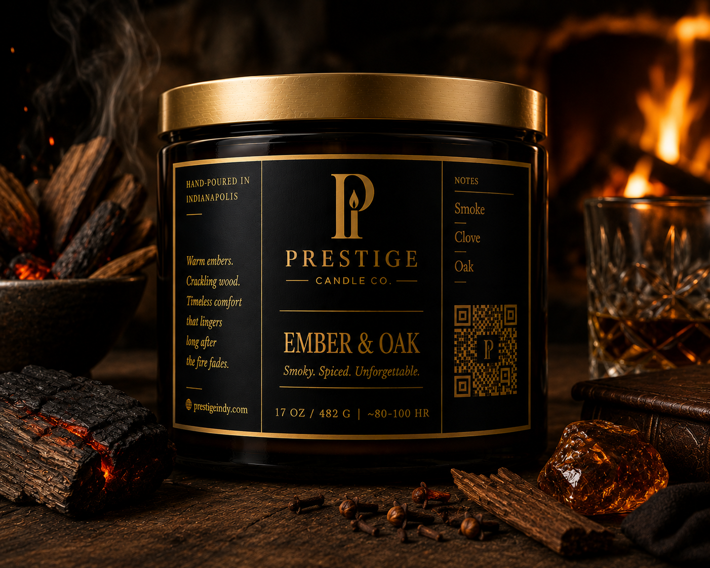 17oz 3-Wick Signature Soy Candle
