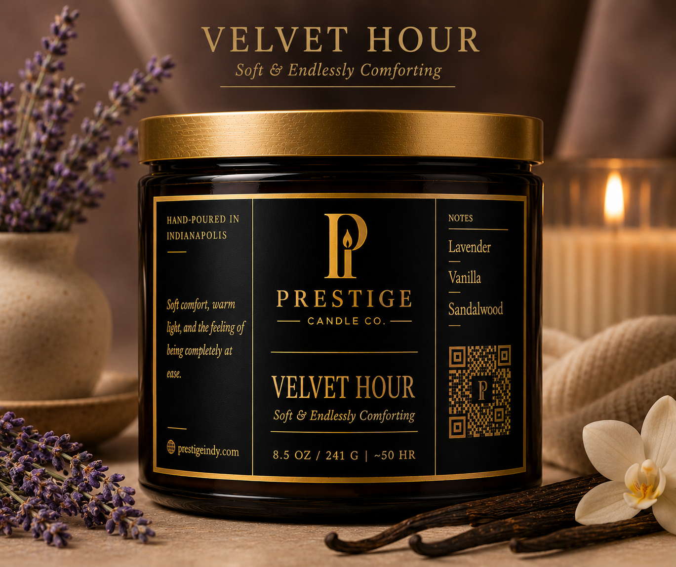 8.5oz Signature Soy Candle