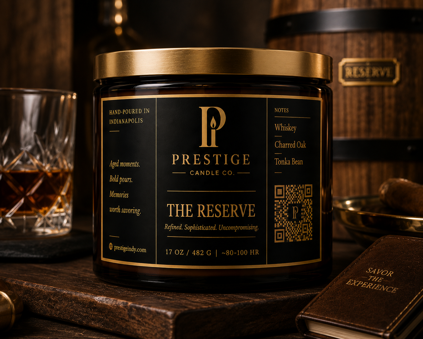 17oz 3-Wick Signature Soy Candle